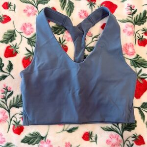 SPANX Teal Racerback Sports Bra
